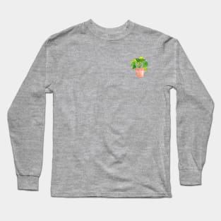 Bare Root Philodendron Brazil/Pothos Plant Long Sleeve T-Shirt